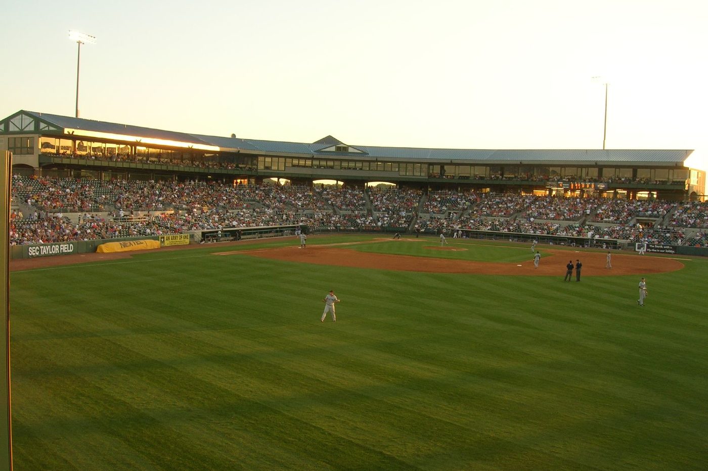 Principal Park, home of the Iowa Cubs, in downtown Des Moines